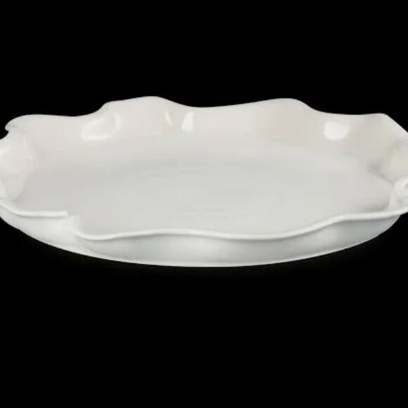 Le Creuset Iris Serving Platter- Meringue - Picture 4 of 13